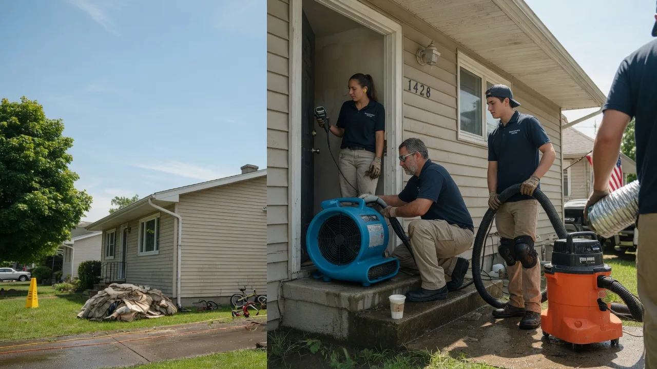 Water Damage Restoration in Ashley, IN near me